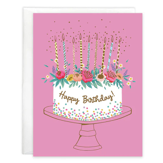 Flower Birthday Cake