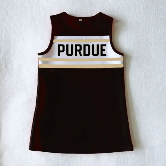 The Purdue University Black Classic Cheer Dress