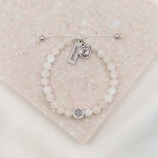 My Saint My Hero Blessings for a Healthy Pregnancy Bracelet