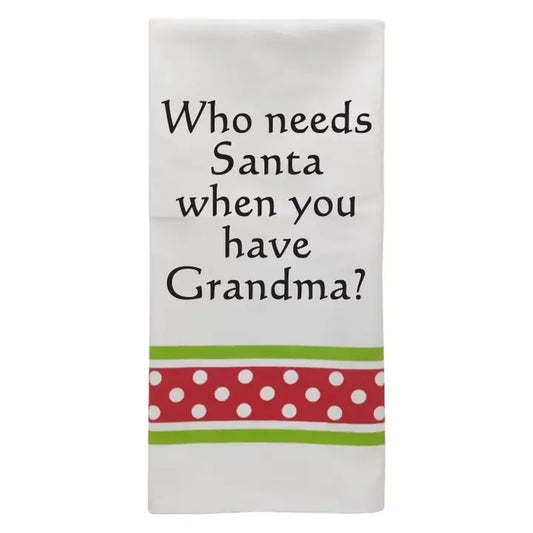 Wild Hare Designs Christmas Tea Towel