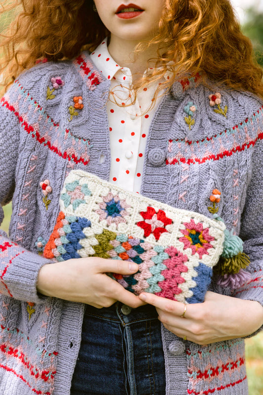 French Knot Clutches and Pouches