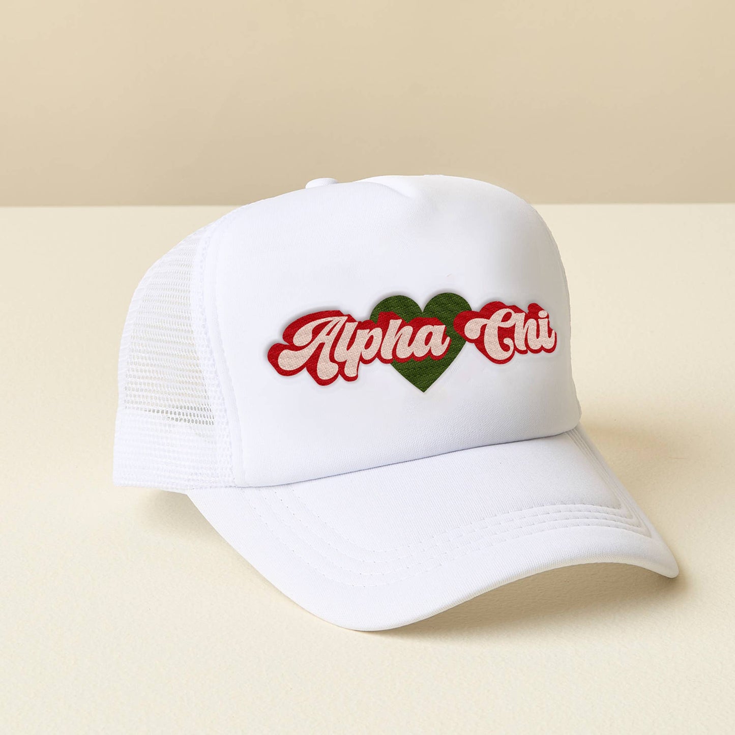 Sorority White Trucker Hat