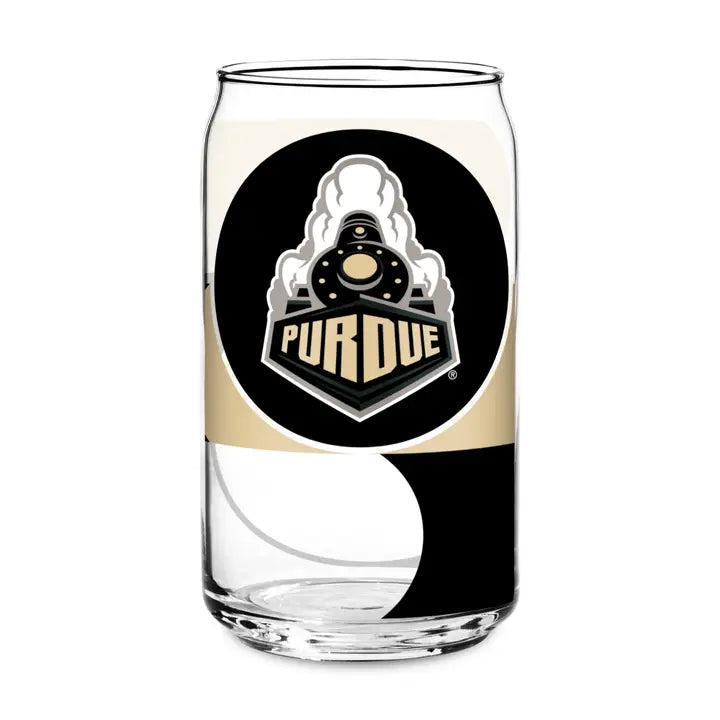 NCAA Purdue Boilermakers 16-oz Can Shaped Glass