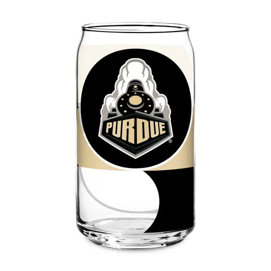 NCAA Purdue Boilermakers 16-oz Can Shaped Glass