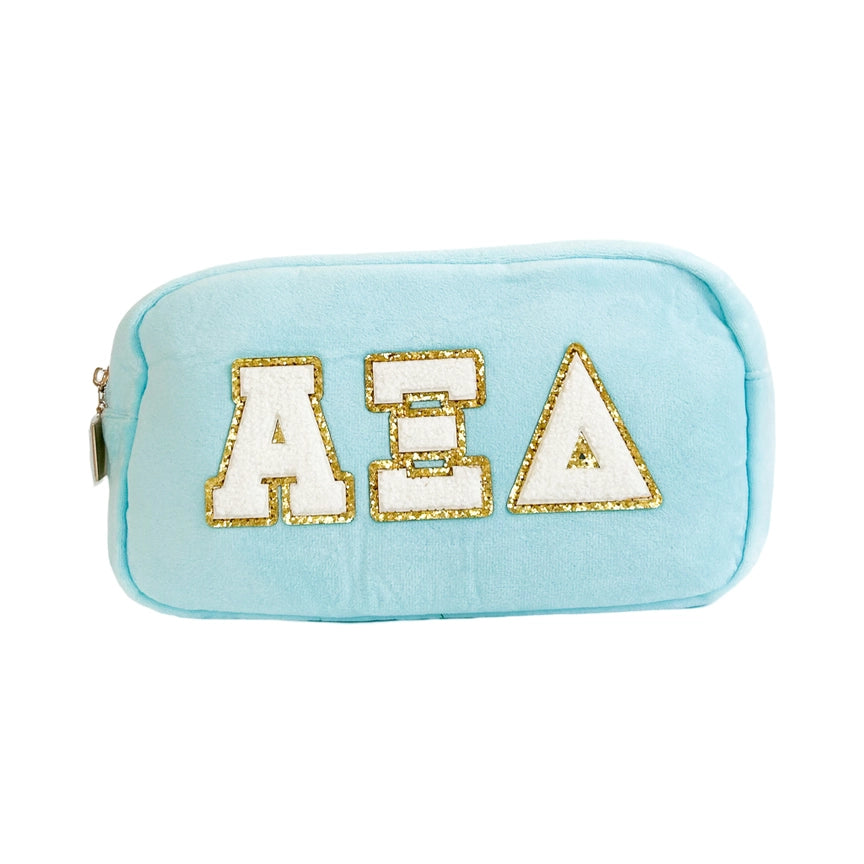 Chenille Cosmetic Pouch