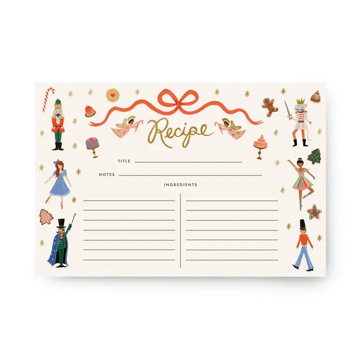 Rifle Paper Co Recipe Cards