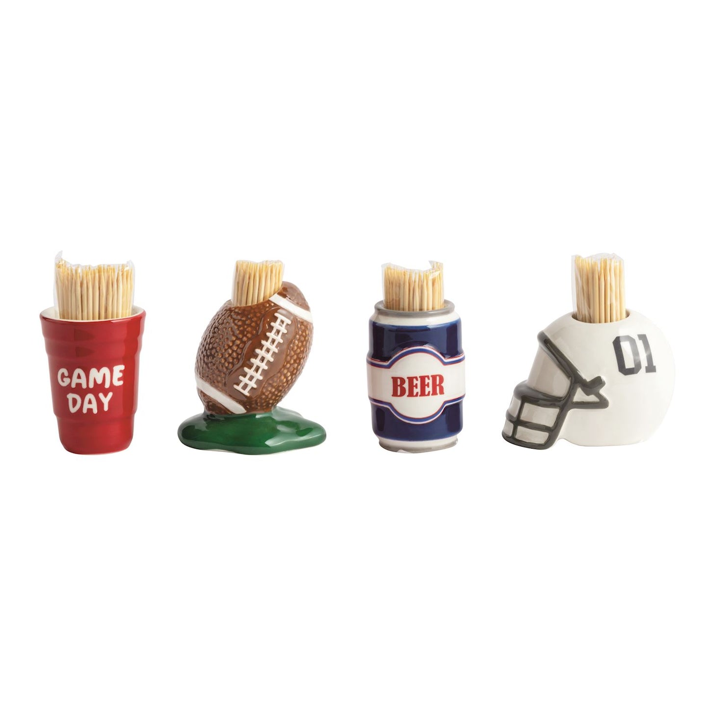 Mud Pie Tailgate Toothpick Caddy Sets