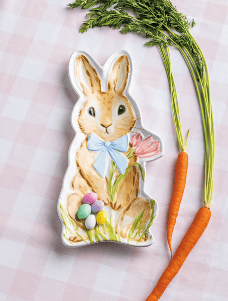 Mudpie Small Bunny Platter