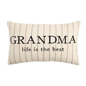 GRANDMA STRIPED PILLOW