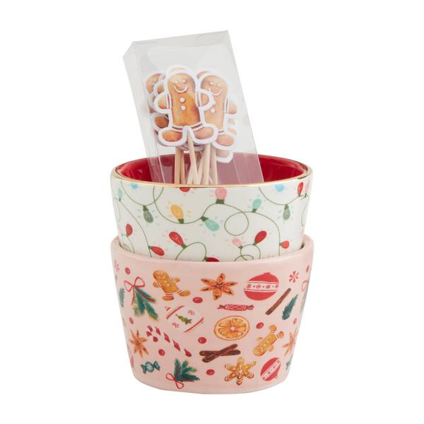 Mudpie Christmas Tidbit and Toothpick