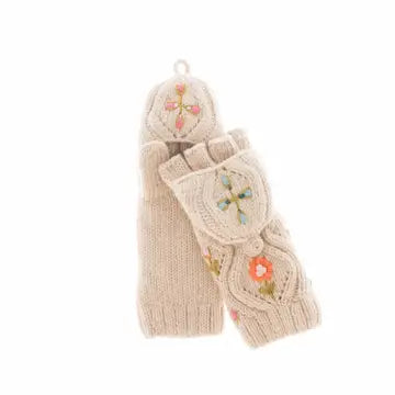 French Knot Mittens & Hand Warmers
