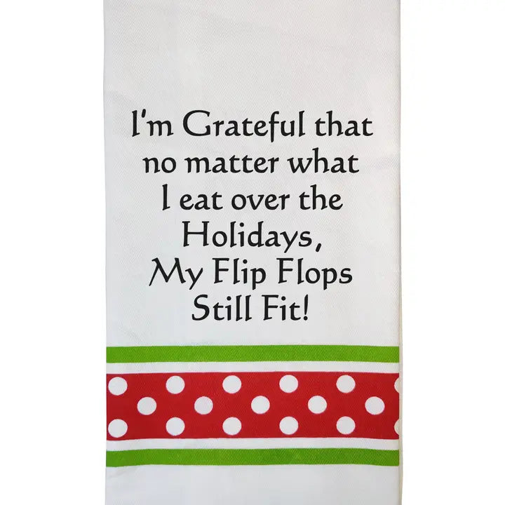 Wild Hare Designs Christmas Tea Towel