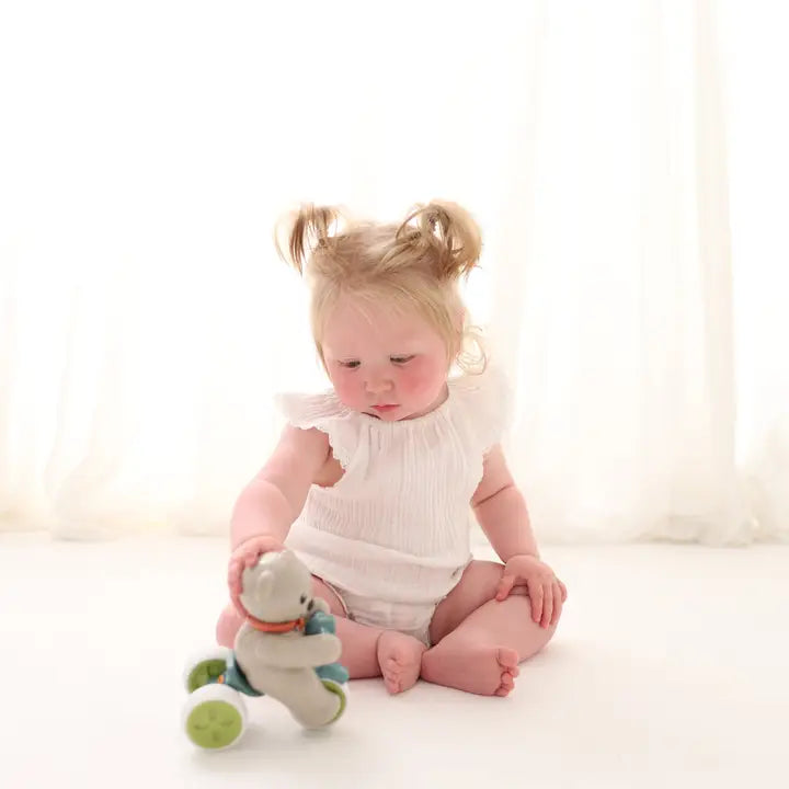 Speedy Monkey Push and Go Teddy - Tolo
