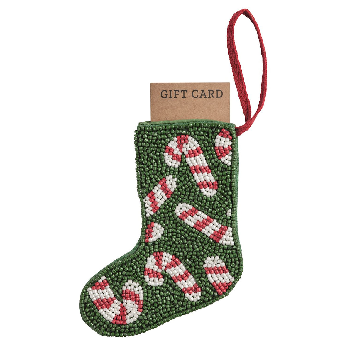 Mud Pie Beaded Stocking Ornaments