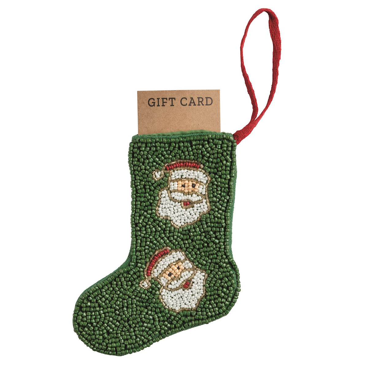 Mud Pie Beaded Stocking Ornaments