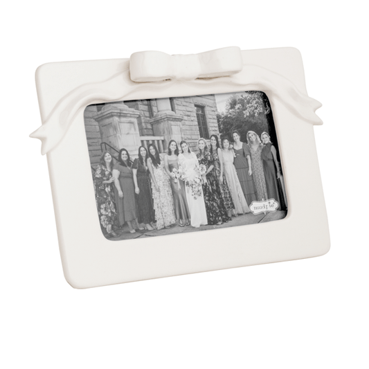 Mudpie Ceramic Bow Frames