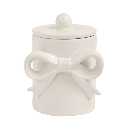 Mudpie Small Bow Canister