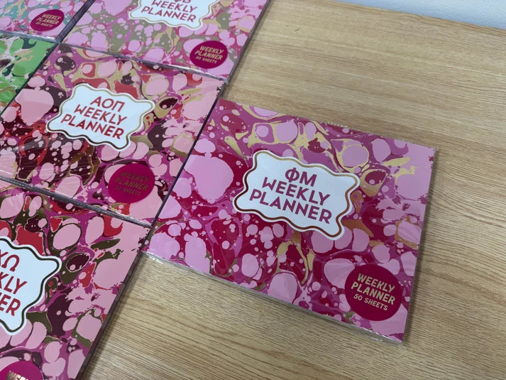 Sorority Desk Planner