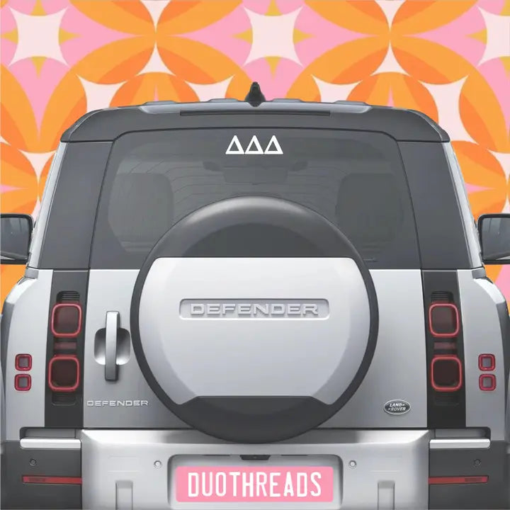 Sorority Car Decals