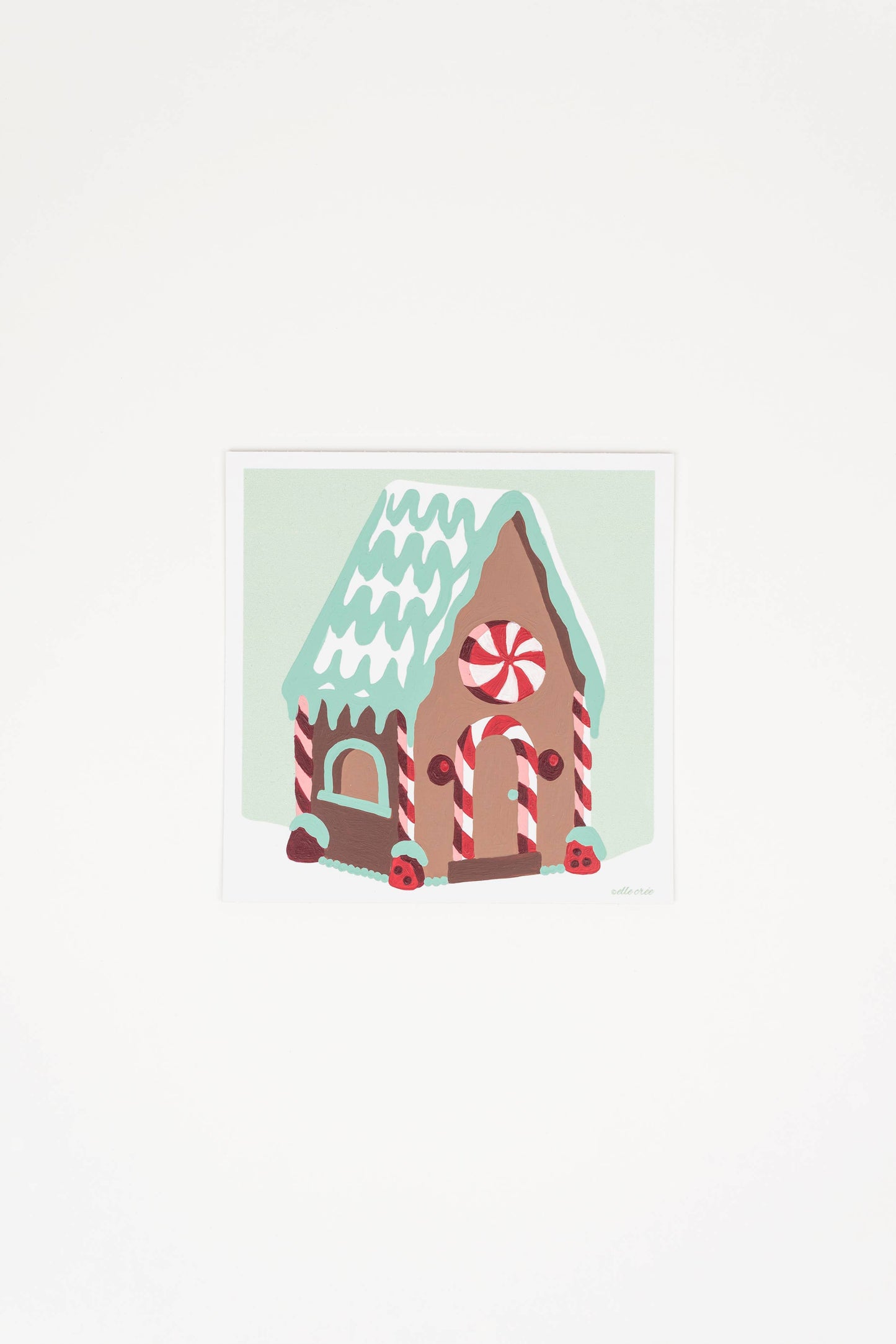 Gingerbread House MINI Paint-by-Number Kit