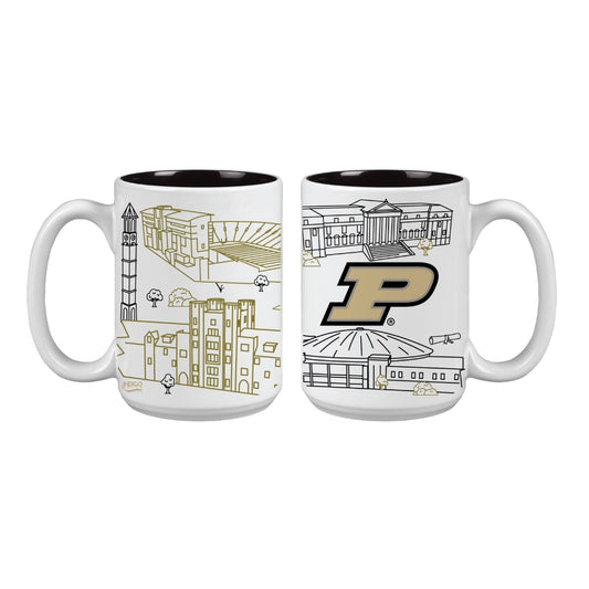 Purdue Campus Java Mug