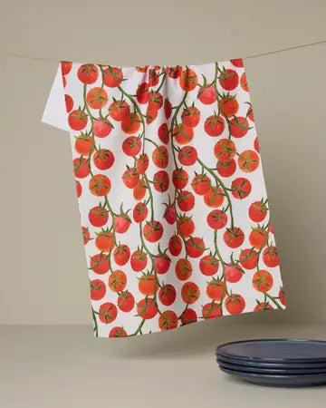 Geometry Summer Print Tea Towels