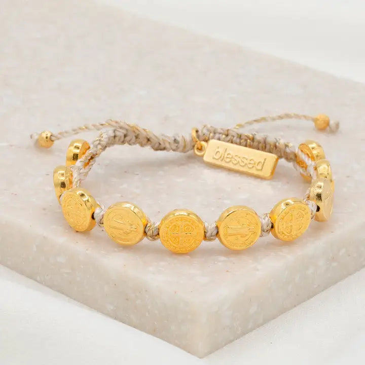 My Saint My Hero Benedictine Blessing Bracelets