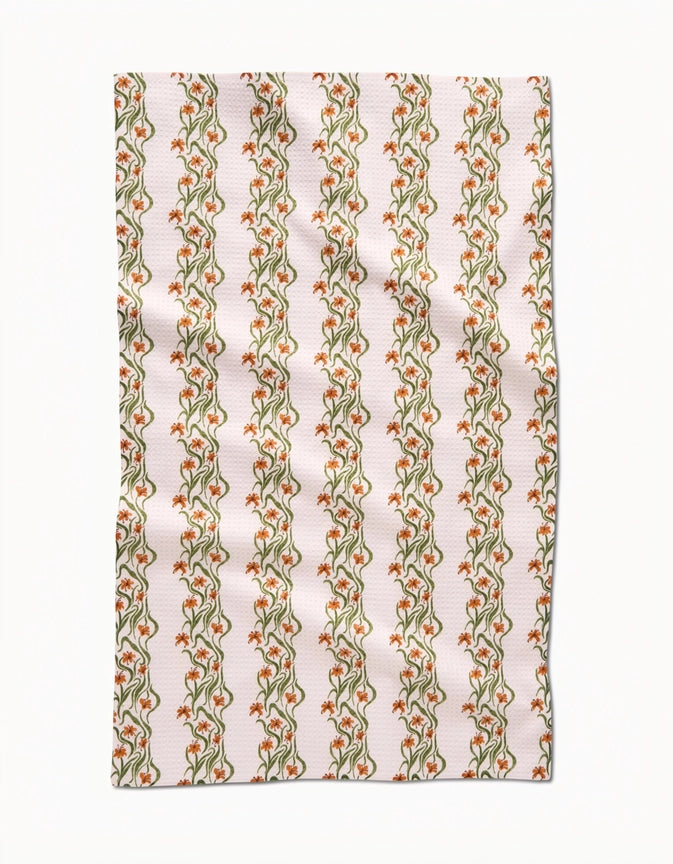 Geometry Fall Print Tea Towels