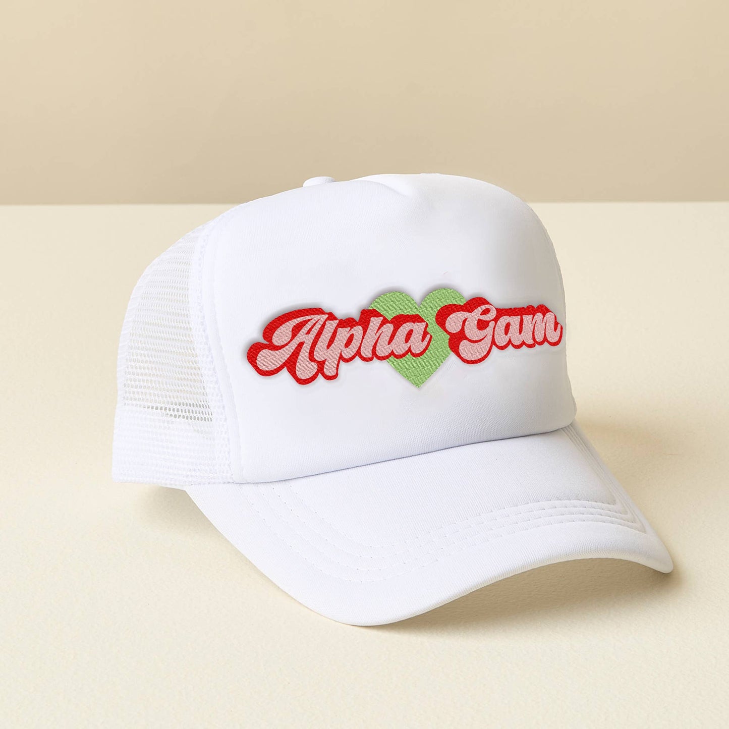 Sorority White Trucker Hat