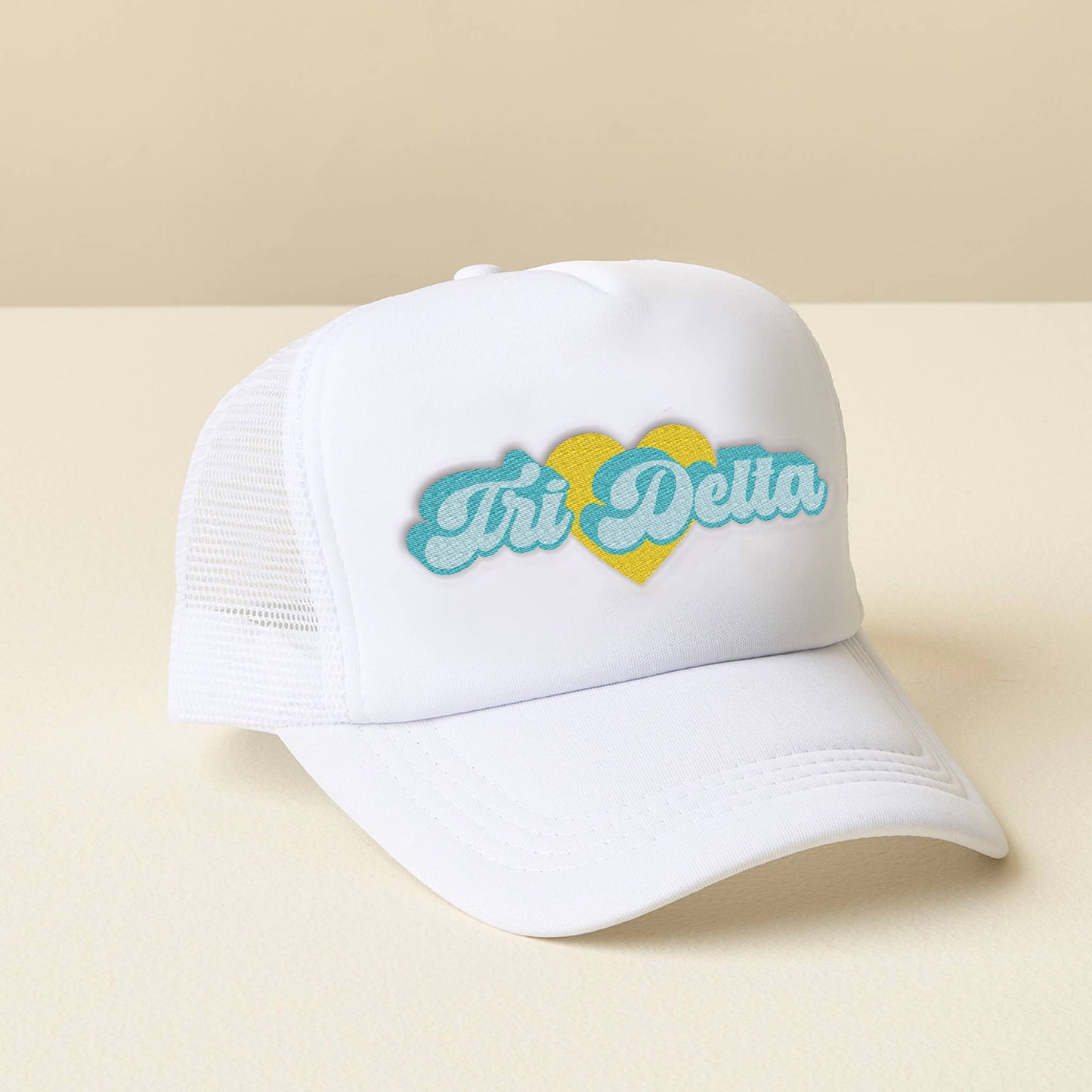 Sorority White Trucker Hat