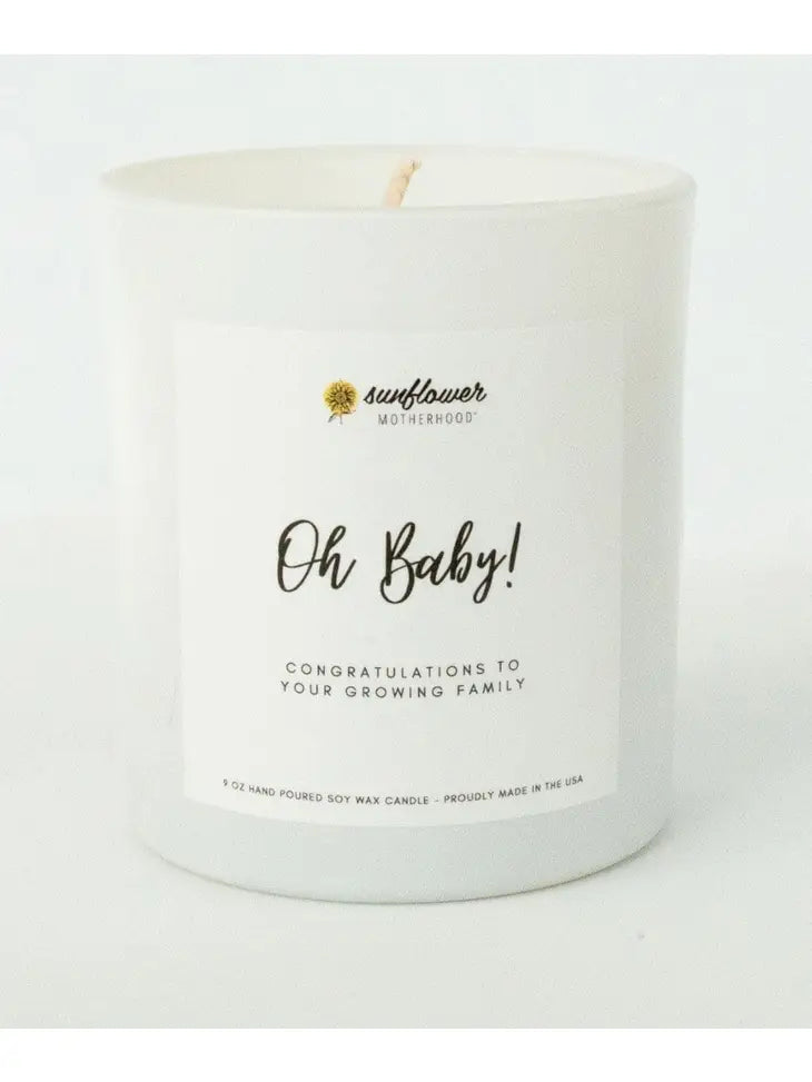 Sunflower Motherhood Candles