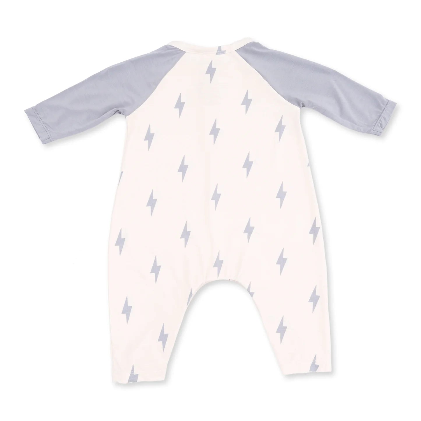 Angel Dear FW26 Lightning Bolt Viscose - Long Sleeve Raglan Henley Romper