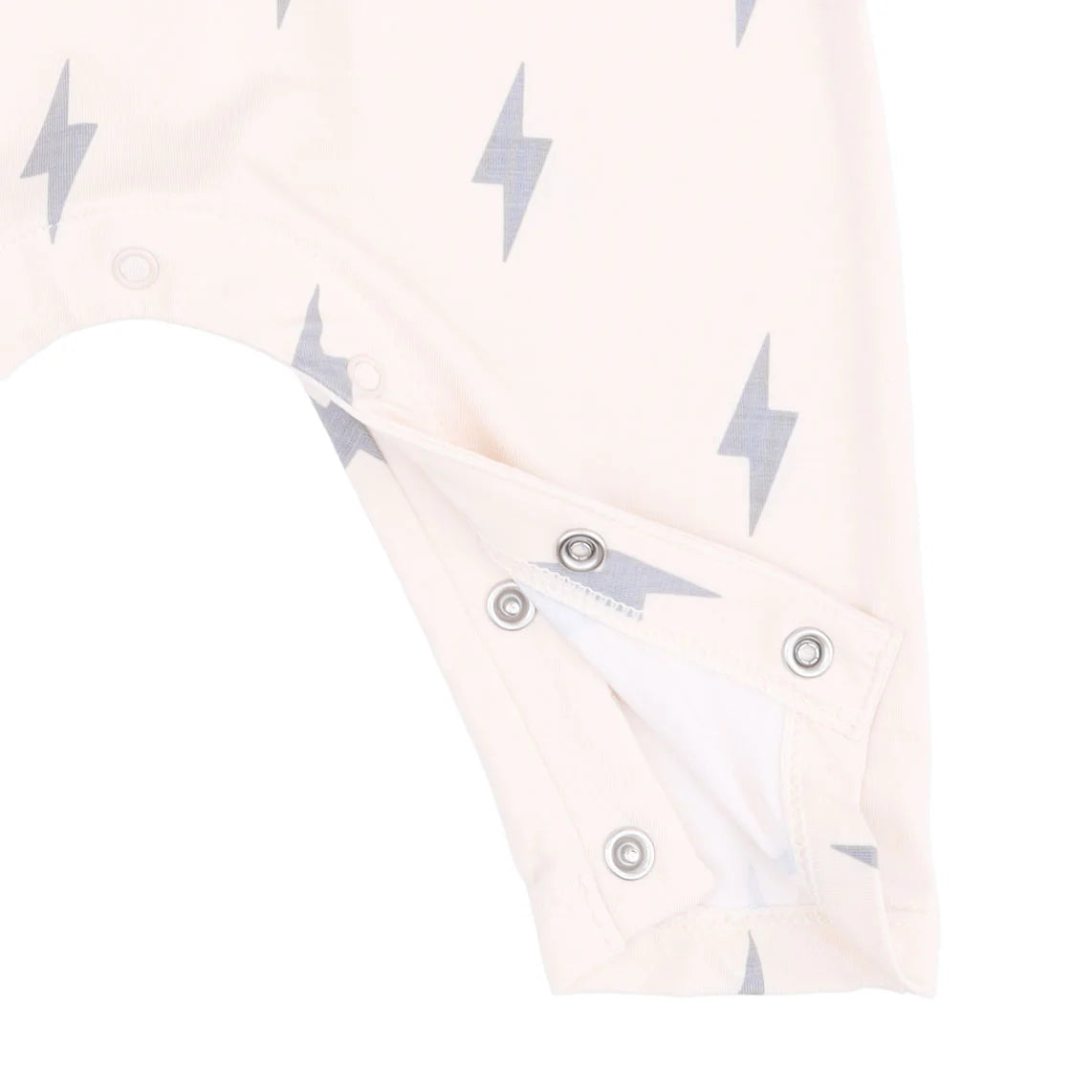 Angel Dear FW26 Lightning Bolt Viscose - Long Sleeve Raglan Henley Romper