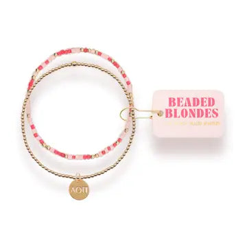 Beaded Blondes Sorority Bracelets