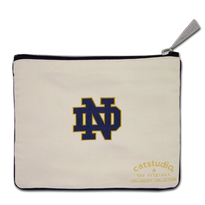 NOTRE DAME ZIP POUCH