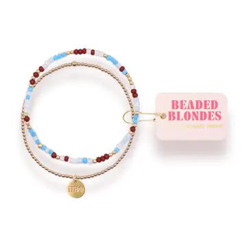 Beaded Blondes Sorority Bracelets