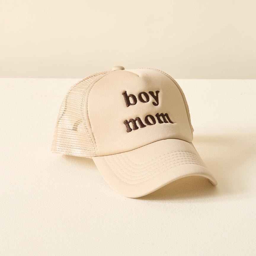 Boy Mom Trucker Hat