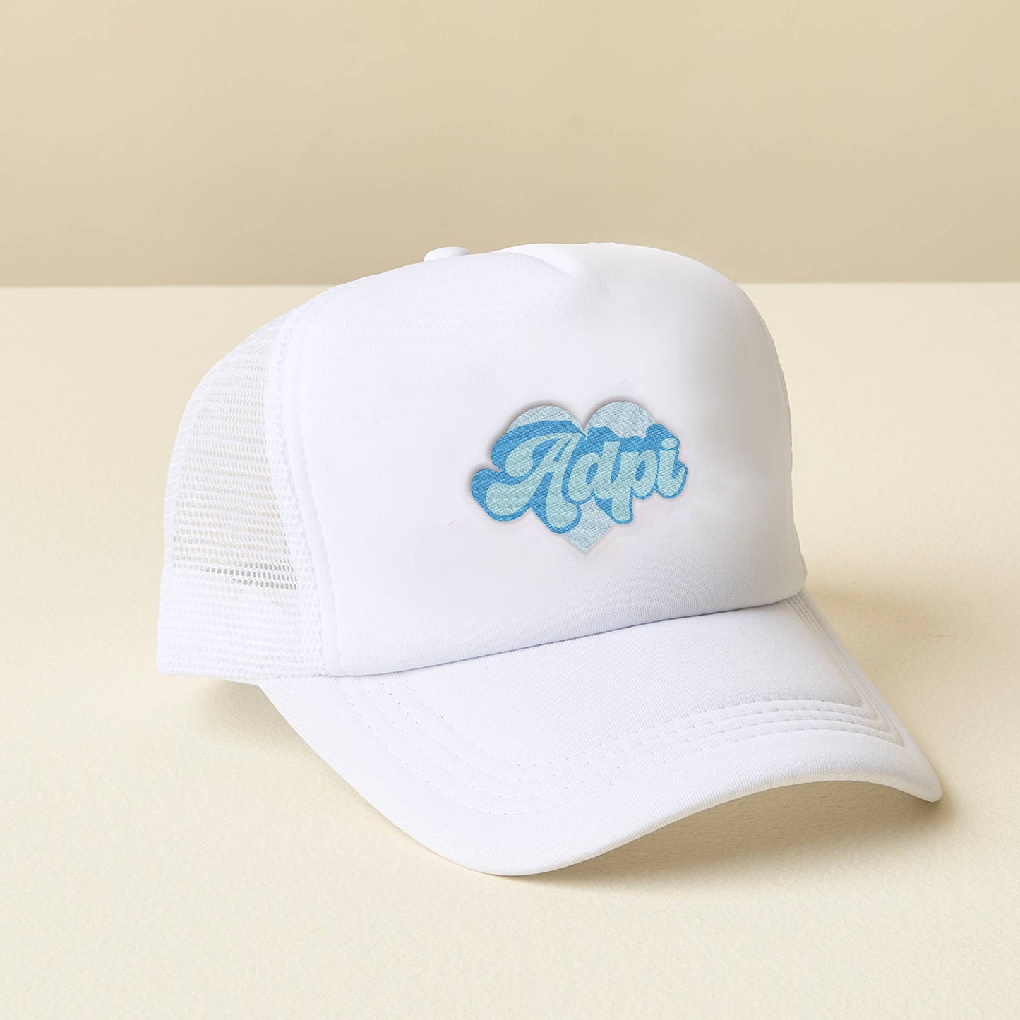 Sorority White Trucker Hat