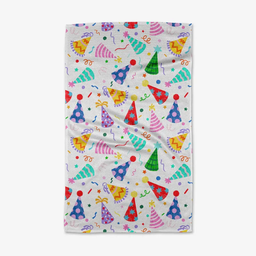Geometry Summer Print Tea Towels