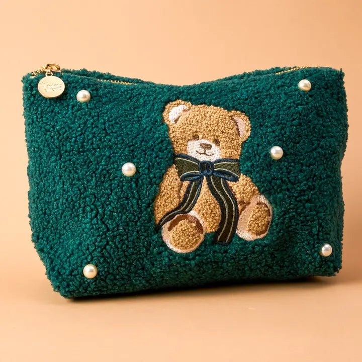 The Darling Effect Holiday Teddy Pouch