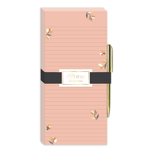 Lady Jayne Magnetic List Pad With Pen