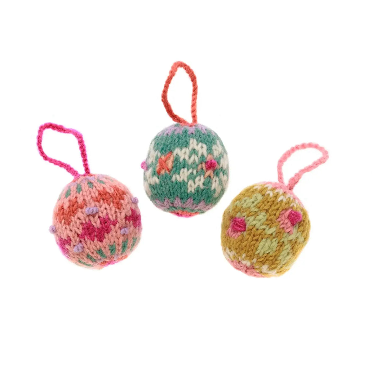 French Knot Ornaments