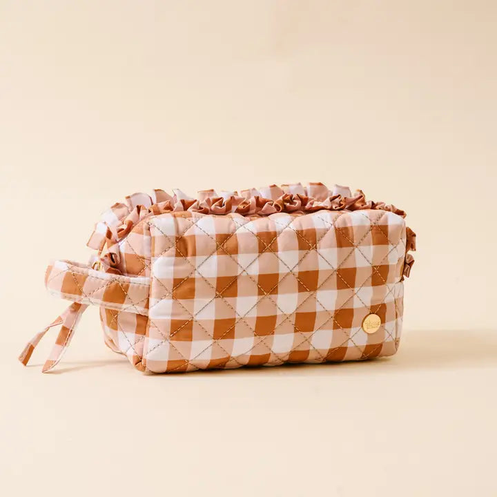 The Darling Effect Quilted Cosmetic Bags