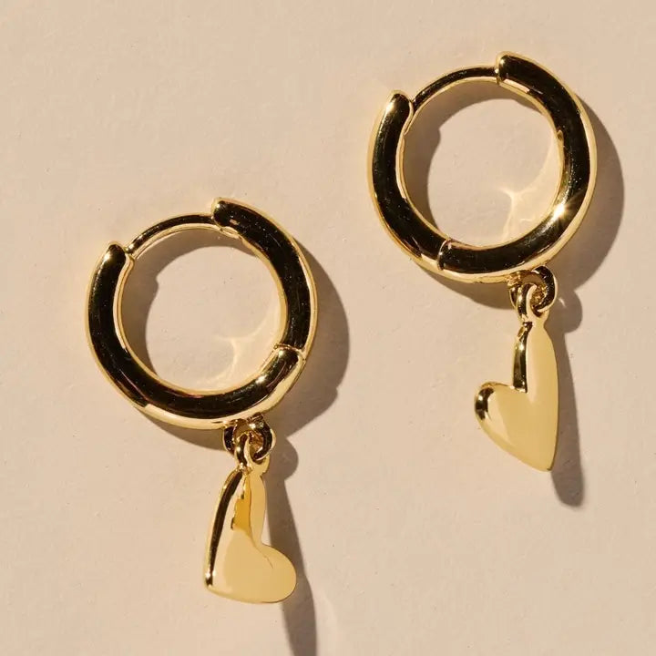 Nickel & Suede Stud and Hoop Earrings