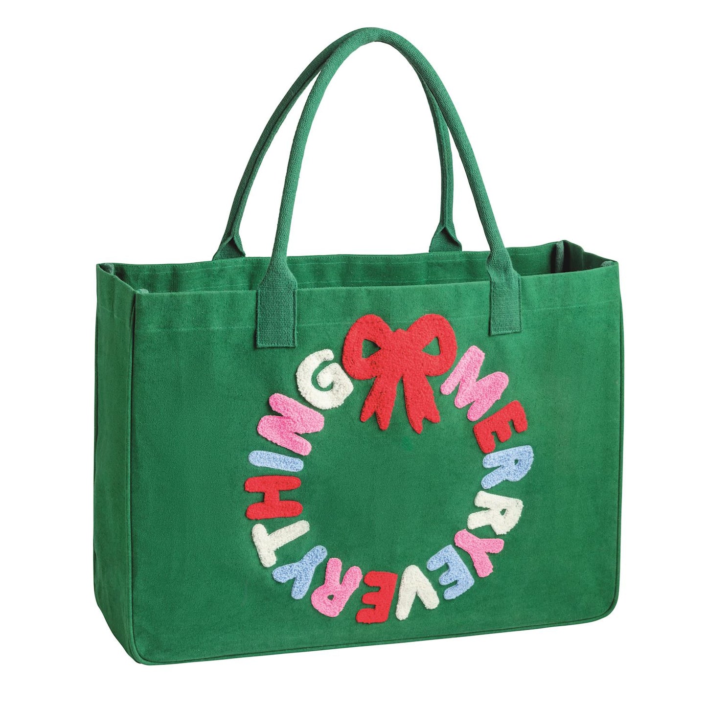 Mud Pie Holiday Bouclé Totes