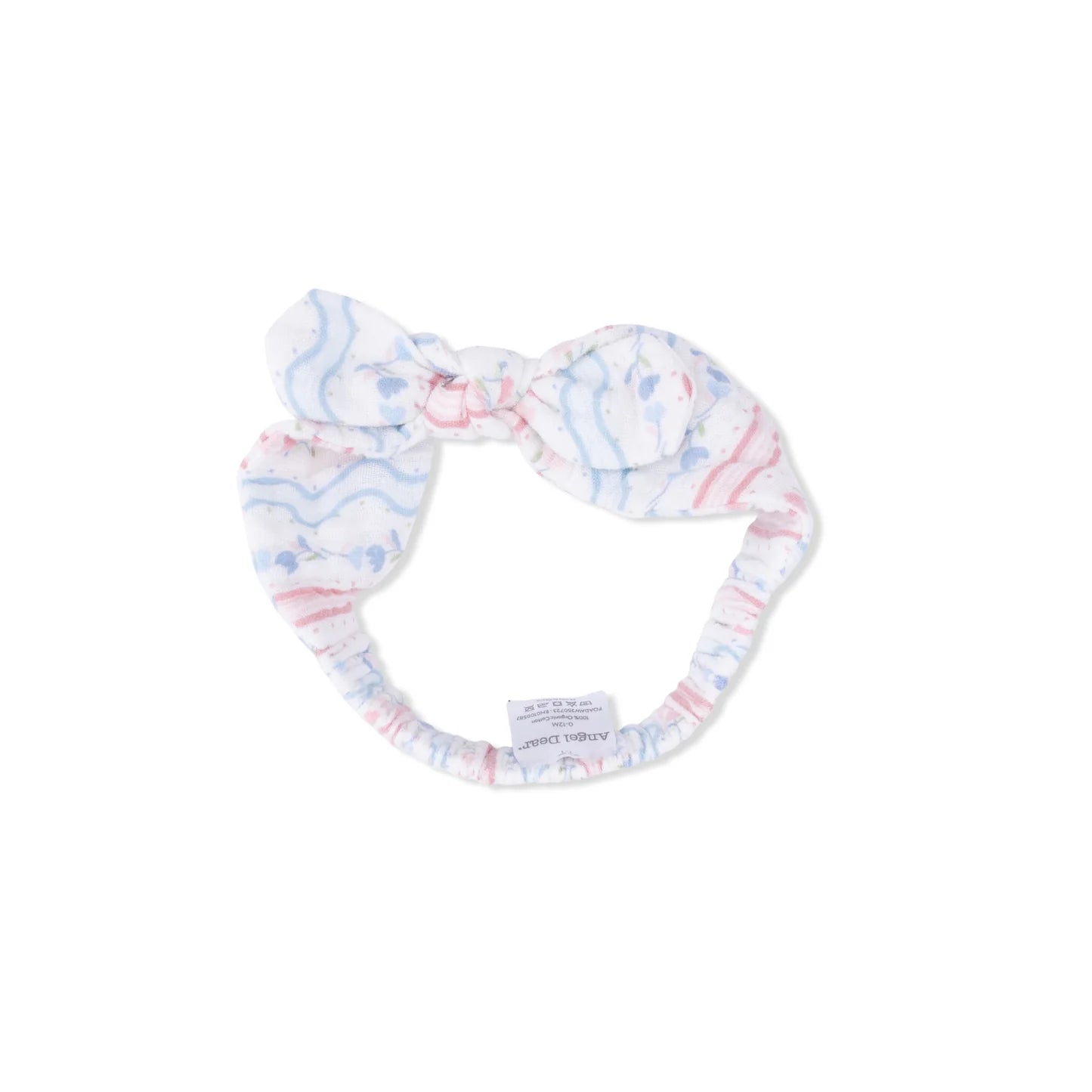 Angel Dear SS26 Tulips Stripe Knotted Headband