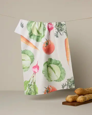 Geometry Spring Print Tea Towels