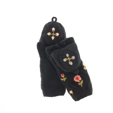 French Knot Mittens & Hand Warmers
