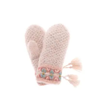 French Knot Mittens & Hand Warmers