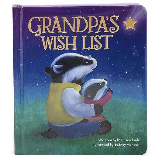 GRANDPA'S WISH LIST BOOK